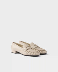 Leather loafers