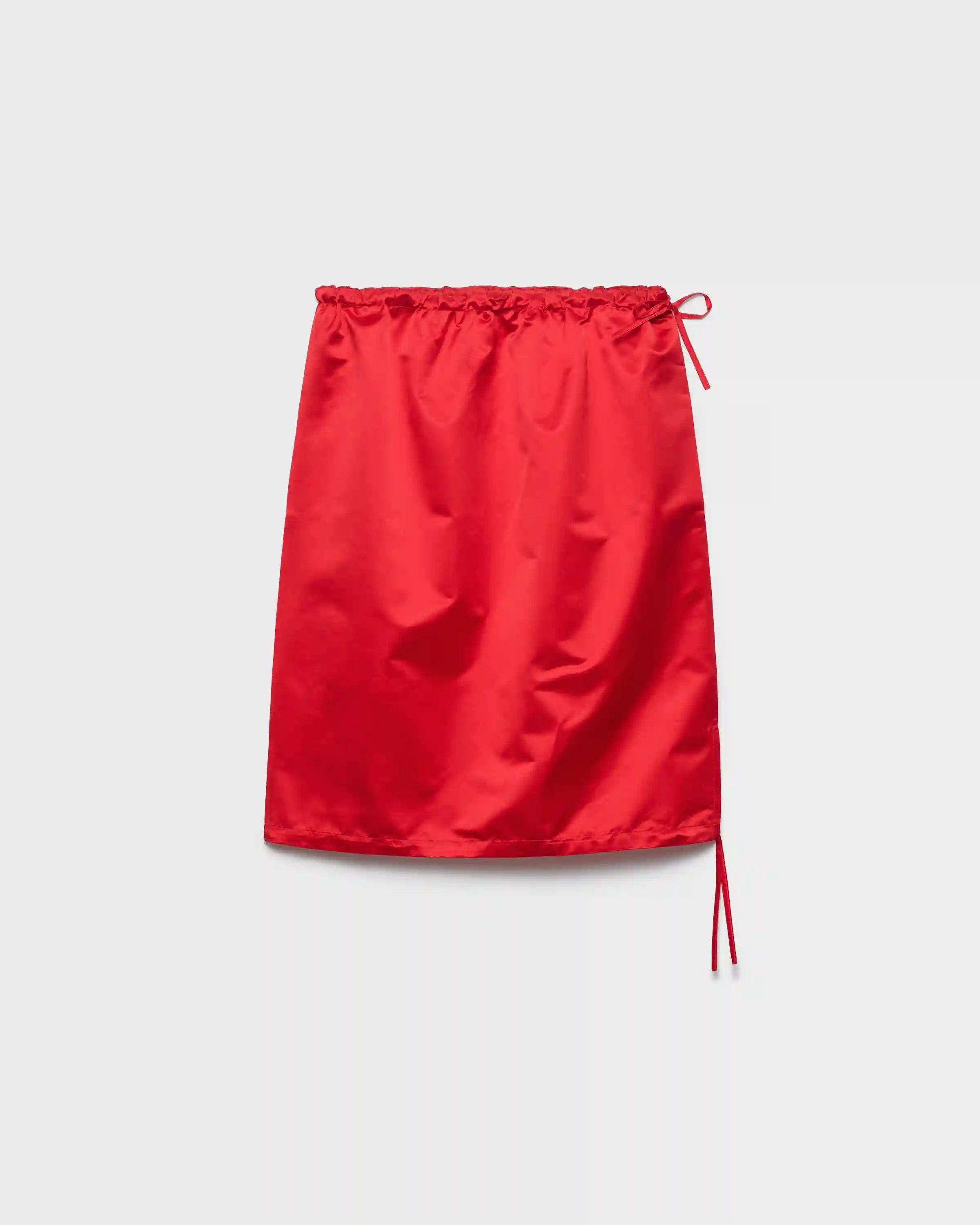 Satin skirt